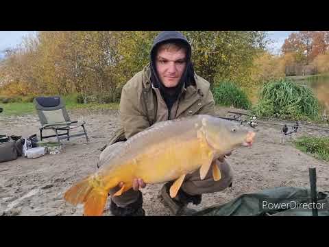 winter day ticket carp fishing orchard place lake 7 all to our self's