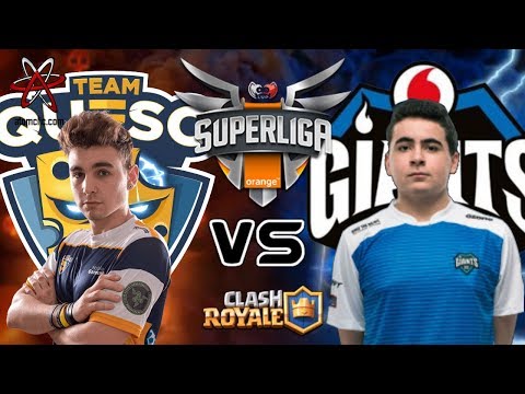 Soking Vs Yeray | Team Queso Vs Vodafone Giants | Gamergy 2018 | Clash Royale 5/7