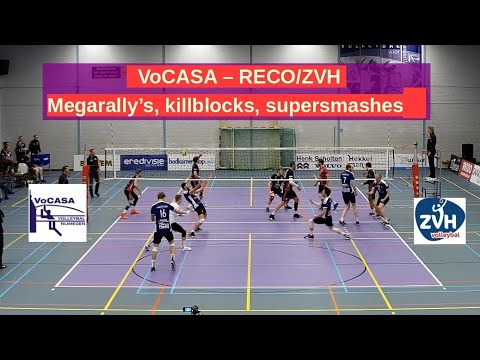 mega-rallys VoCASA - ZVH, 13feb2021 (Eredivisie Heren Volleybal)