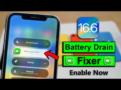 iOS 16.6 Battery Drain Fixer - Fix battery drain in background iOS 16.6