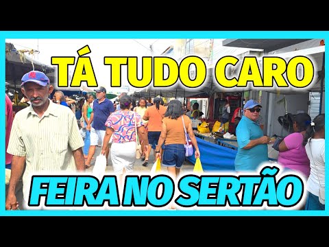 FEIRA LIVRE EM PÃO DE AÇÚCAR ALAGOAS,  FEIRA GRANDE,  PORÉM TUDO MUITO CARO