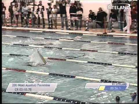 Serie 1 dei 200 Misti  Assoluti Femmine - 15 Memorial Chiara Giavi