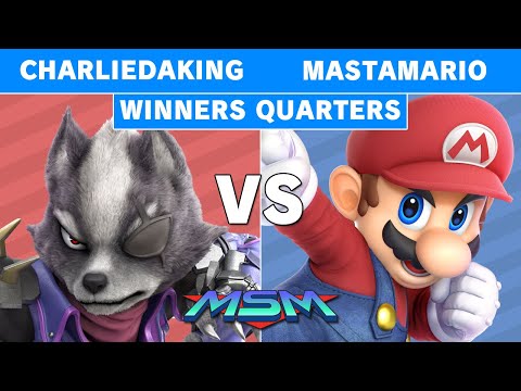 MSM 192 Charliedaking (Wolf) vs POW | Mastamario (Mario) Winnrs Quarters - Smash Ultimate