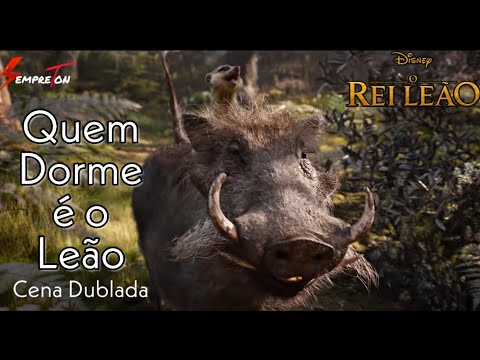 Quem dorme é o Leão - Cena Dublada | Clipe Oficial (O Rei Leão) 🦁
