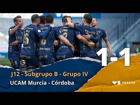 📺 Resumen: UCAM Murcia - Córdoba (1-1) (2020/21)