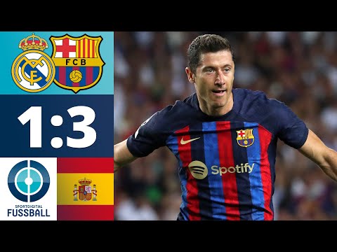 Barca schießt Real ab! Lewandowski und Co. gewinnen Supercopa | Real Madrid - FC Barcelona