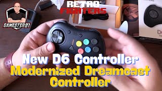 New D6 Sega Dreamcast Controller by Retro Fighters Review