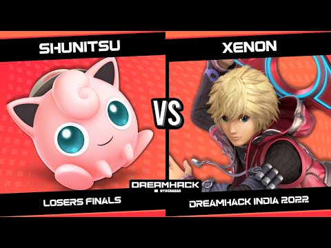 Shunitsu (Jigglypuff) vs Xenon (Shulk) - DreamHack India 2022 - Losers Finals - Smash Ultimate
