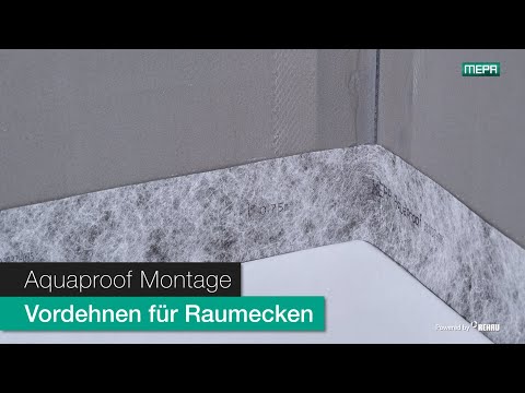 Wannendichtband MEPA Aquaproof - Vordehnen