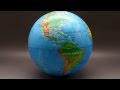 Magic Revolving World Globe 