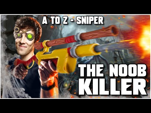 GRUBBY Discovers SNIPER, the NOOB HERO/KILLER - A to Z - Dota 2