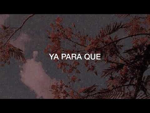 Ya Para Que - Nanpa Básico (Letra)
