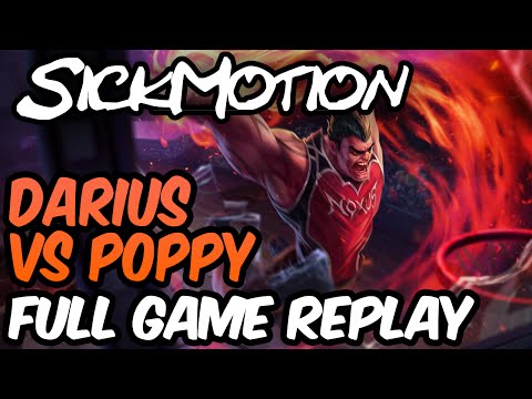 SickMotion - Darius vs Poppy Toplane [Master]