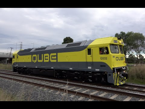 FANTASTIC OVERHAUL! Qube Logistics G532 Diesel Loco  - Before and After