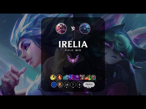 Irelia Mid vs Vex - EUW Master Patch 13.7
