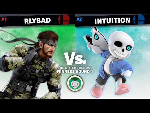The Stitch Face #51 / rlybad (Snake) Vs. Intuition (Mii Gunner) (Winners R1)