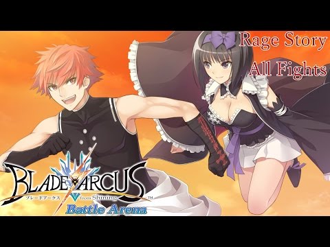 Rage Story Mode Walkthrough - Blade Arcus from Shining: Battle Arena [English, Full 1080p HD]