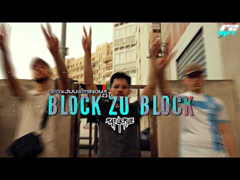 JUU x LeoLaBandit x Benoua - Block zu Block [RAP LA RUE 2] ROUND 2