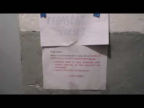 EP # 100 : Liftul nu merge, e scos din functiune pt ca e proaspat vopsit ! ?