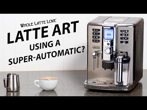 How to Froth for Latte Art on the Gaggia Accademia