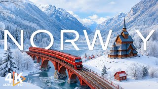 Winter in Norway 4K ❄️ Winter Wonderland of Snowy Fjords, Arctic Landscapes & Frozen Seas
