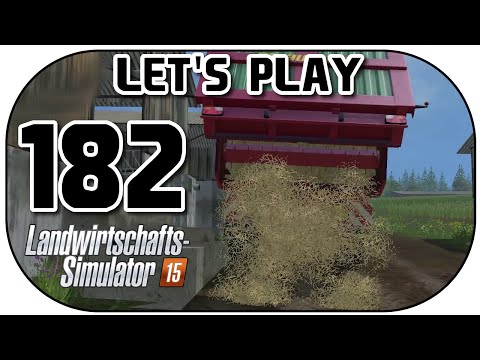 LANDWIRTSCHAFTS SIMULATOR 2015 #182 | Stroh verteilen ★ Let's Play LS15 | Deutsch