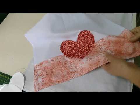 480 - Vamos fazer um pano de prato super fácil ? Lindo e delicado com termocolante definitivo !