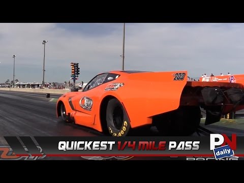 The All-Time Quickest ¼ Mile Pass By A Full-Bodied Door Slammer