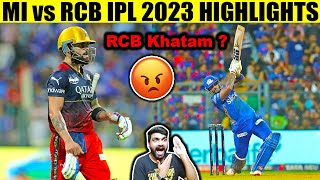 MI vs RCB HIGHLIGHTS 2023 l IPL 2023