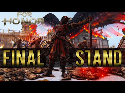 4vs1 Final Stands & Blocking 100 Attacks with Kyoshin [For Honor]