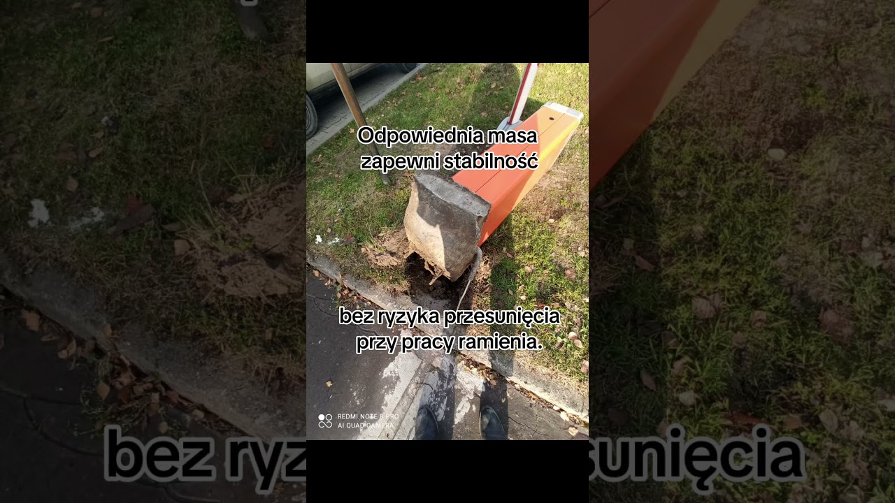 Solidne prefabrykaty pod szlabany. biuro@sokolparktech.pl#szlaban #wadowice #sokoltechnikiparkingowe