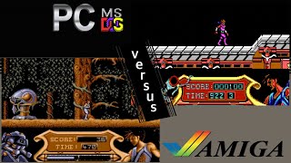 PC vs. Amiga - 8 games from 1989