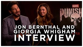 THE PUNISHER SEASON 2 Interview: Jon Bernthal and Giorgia Whigham