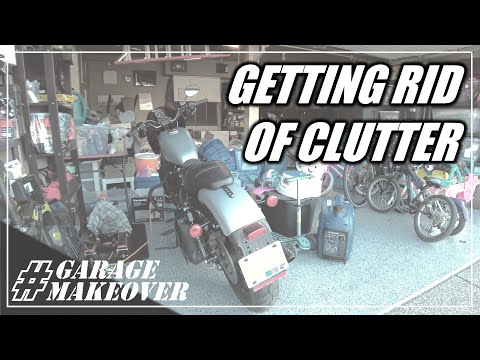Time to Declutter and Install New Belt-Drive Garage Opener | Garage Makeover Ep 1