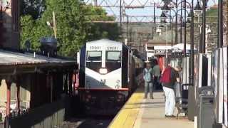 preview picture of video 'New Jersey Transit Alstom PL42AC #4002 arriving into Dover'