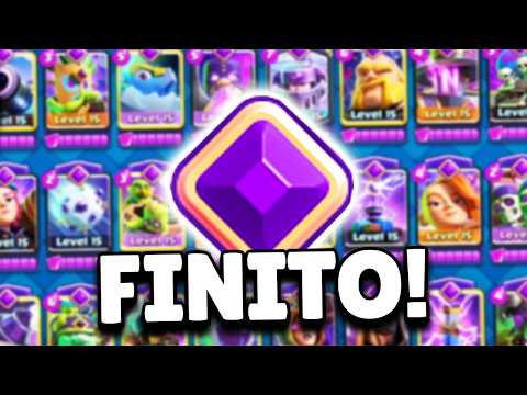 DOPO 3 ANNI 🥳 COMPLETO TUTTE le EVOLUZIONI di CLASH ROYALE!