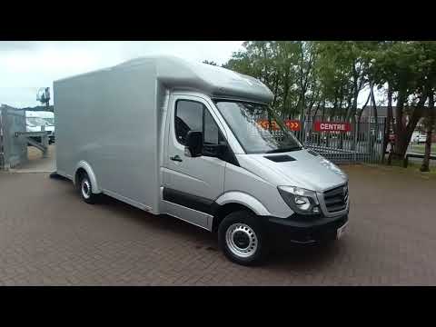 MERCEDES SPRINTER LOW LOADER LUTON, EURO 6 BLUE EFFICIENCY.