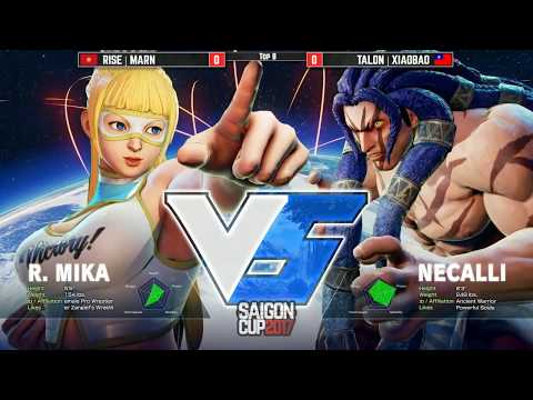 【SFV: SAIGON CUP 2017 - TOP 8】RISE | MARN vs TALON | XIAOBAO