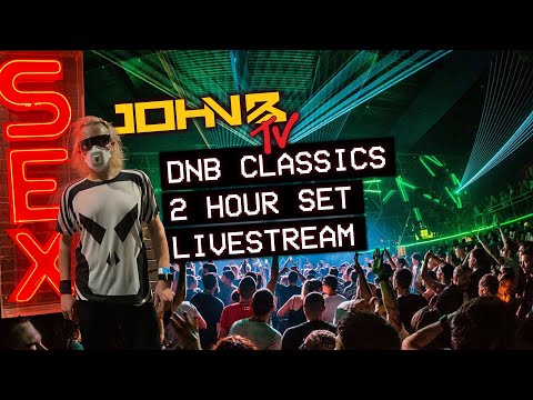 JOHN B 2HR DRUM & BASS CLASSICS ANTHEMS SET | Twitch Livestream | DNB HISTORY Session [05.09.21]