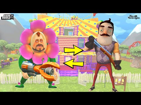 COMIC PEOPLE AT WORK 😂 Hello Neighbor - Dark Riddle New