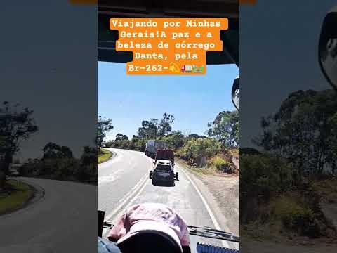Br-262-Córrego Danta-MG.🛣