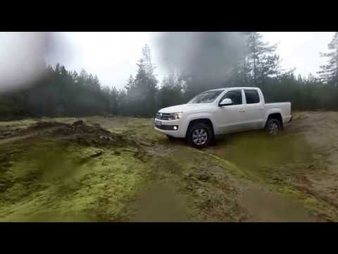 Test drive VW Amarok off road Part 1 ( Finland )