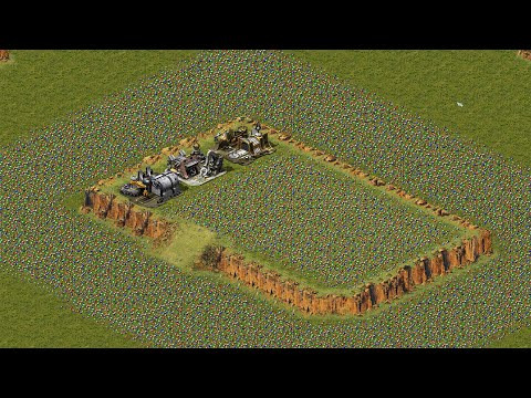 Red Alert 2 | Yuri's Revenge CnCnet | 7 vs 1 | Extra hard AI | Lybia - soviet