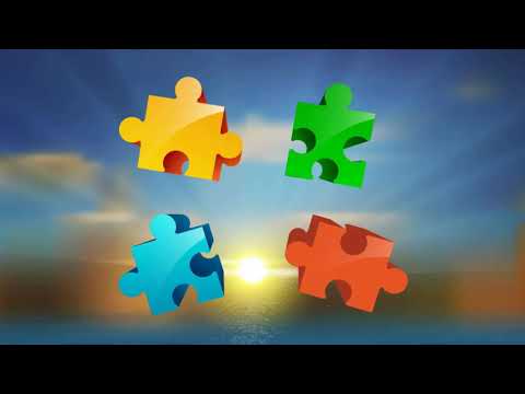 Puzzles for adults sunset Video