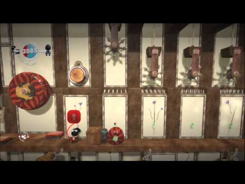 LittleBIGPlanet (720p HD) Walkthrough Part 66 - Lost Castle - Revisited, Co-op & Collected All