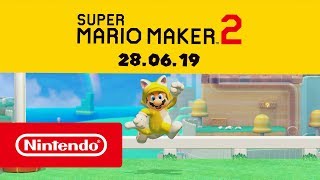 Super Mario Maker 02 - bande-annonce de la date de sortie (Nintendo Switch)