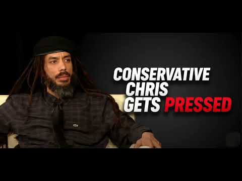 Conservative Chris Gets Pressed