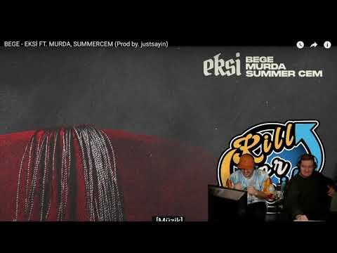 Wir verstehen zwar nix, aber scheint geil zu sein 🏝BEGE - EKSİ FT. MURDA, SUMMERCEM Reaction