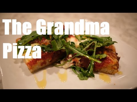 The BEST Pizza you can make at home - The Grandma Pizza