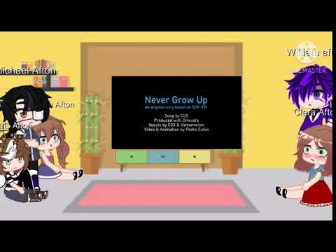 Fnaf reacts to SCP 999 never grow up